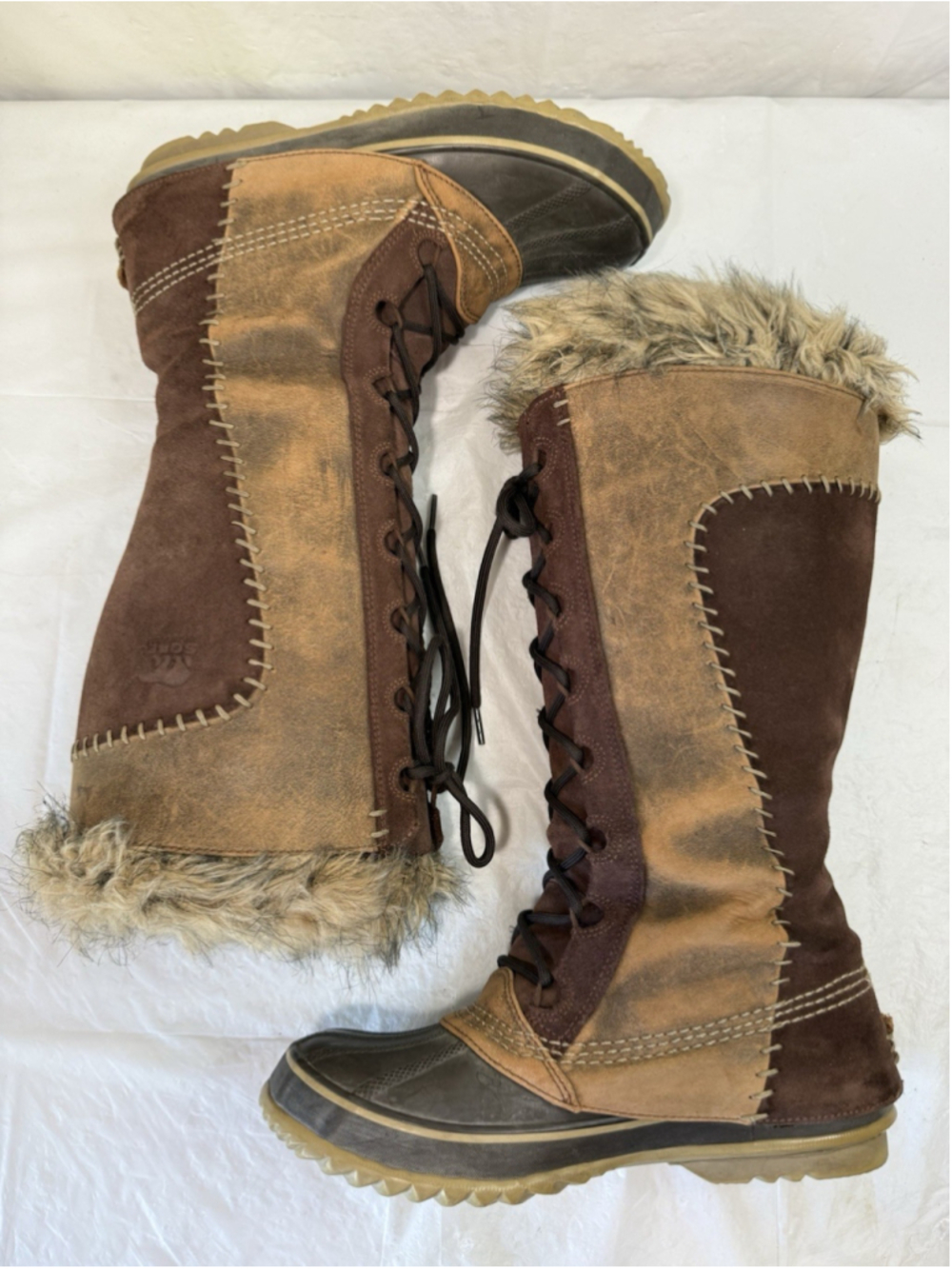 Sorel Cate The Great Brown Boots Size 9 knee high